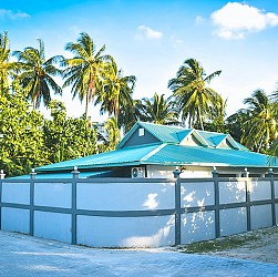 Equator Stay in Addu city Midu Island South of Maldives