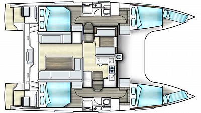 Luxury Catamaran 40 